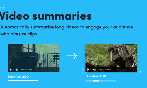 Cloudinary’s Video Summarization