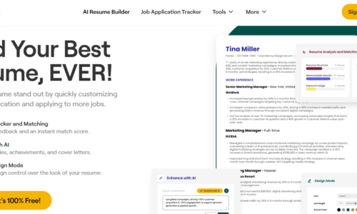 Teal’s AI resume builder